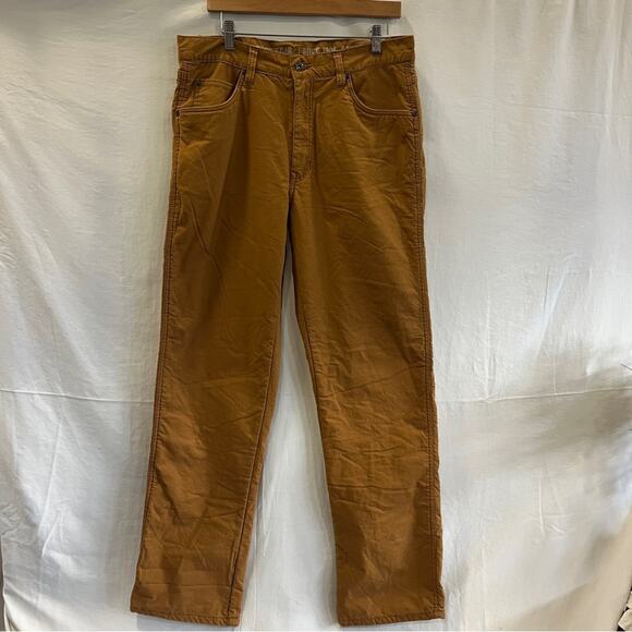 Smith's Workwear Stretch Fleece Lined Jeans Size 34x34 Workwear Outdoor Rugged - Picture 1 of 11